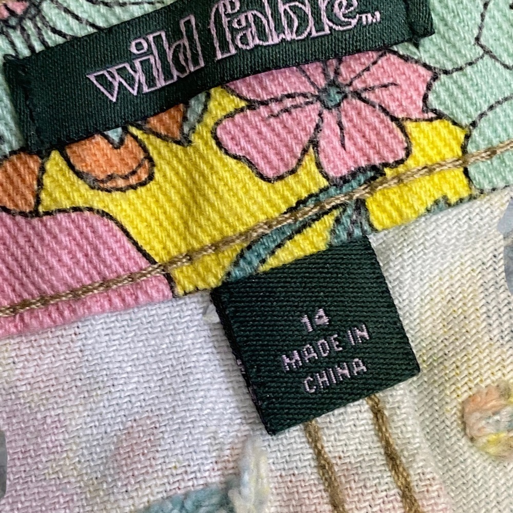 Wild Fable High Rise Cheeky Floral Short - Picture 10 of 11